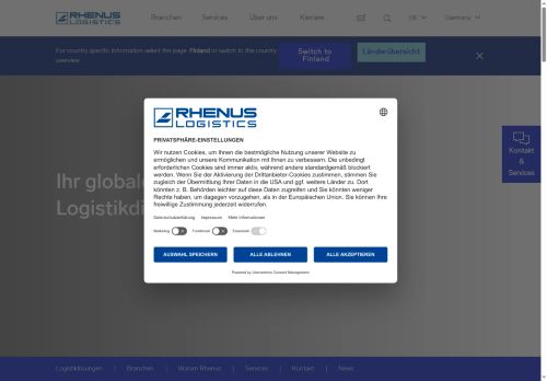 Rhenus Logistics s.r.o. nabízí práci na pozici Řidiči vysokozdvižných vozíků (m/ž) v obci Chrášťany