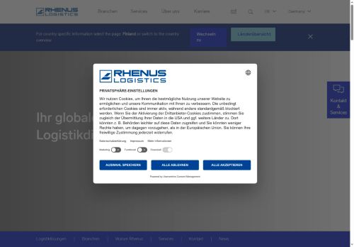 Rhenus Logistics s.r.o. nabízí práci na pozici skladový manipulant/-ka (m/ž) v obci Chrášťany