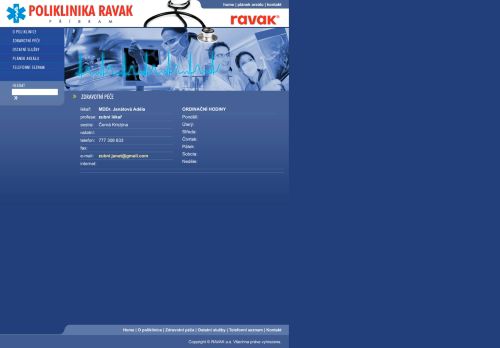 Zobrazit webové stránky Zubní ordinace - MDDr. Adéla Janátová