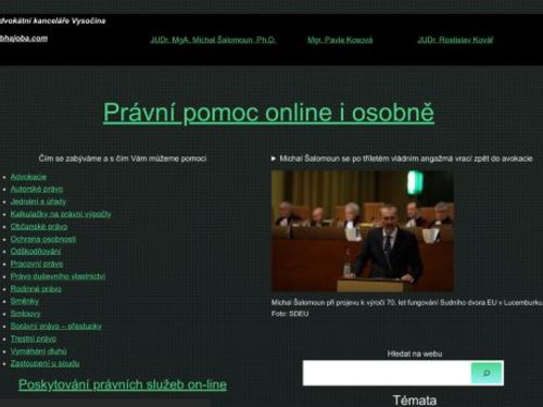 Kovář & Šalomoun advokátní kancelář s.r.o.