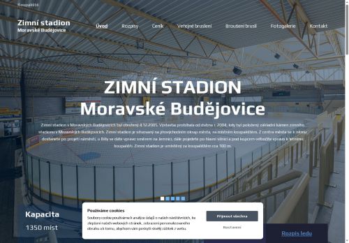 Zobrazit webové stránky Zimní stadion Moravské Budějovice