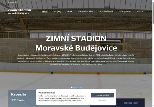 Zobrazit webové stránky Zimní stadion Moravské Budějovice