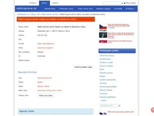 Státní okresní archiv Vyškov