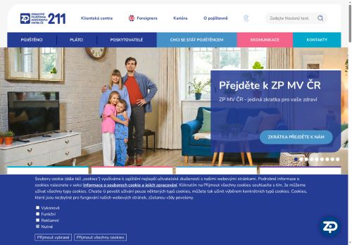 Zobrazit webové stránky Zdravotní pojišťovna Ministerstva vnitra ČR