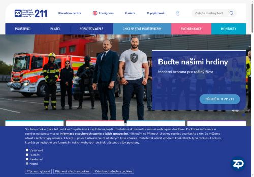 Zobrazit webové stránky Zdravotní pojišťovna Ministerstva vnitra ČR