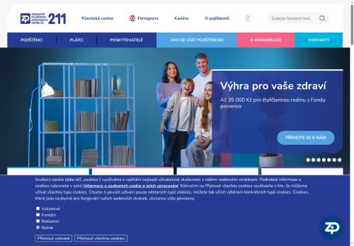 Zobrazit webové stránky Zdravotní pojišťovna Ministerstva vnitra ČR