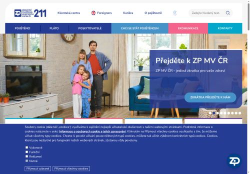 Zobrazit webové stránky Zdravotní pojišťovna Ministerstva vnitra ČR