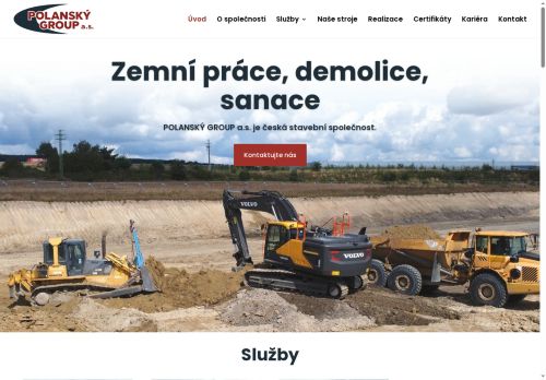 POLANSKÝ GROUP a.s. nabízí práci na pozici Strojníci vrtací soupravy Bauer BG 23 v obci Říčany