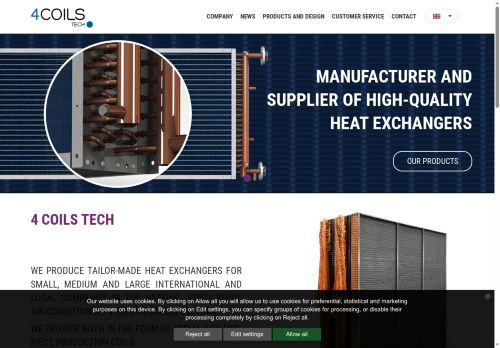 4 COILS TECH s.r.o. nabízí práci na pozici Strojírenští kovodělníci v obci Praha