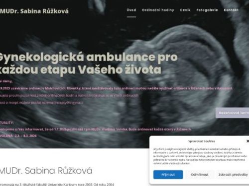 Gynekologie - TRIGYNA - MUDr. Sabina Růžková
