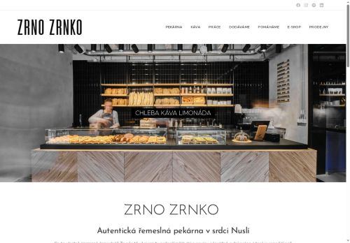 Zrno zrnko s.r.o. nabízí práci na pozici Pekaři v obci Praha
