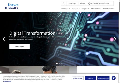 Webové stránky Faurecia Exhaust Systems s.r.o., Bakov nad Jizerou