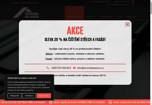 Zobrazit webové stránky Střecha na novo s.r.o