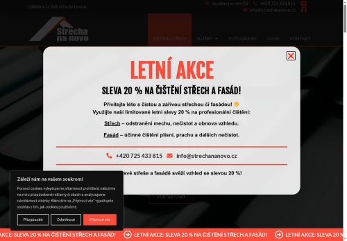 Zobrazit webové stránky Střecha na novo s.r.o