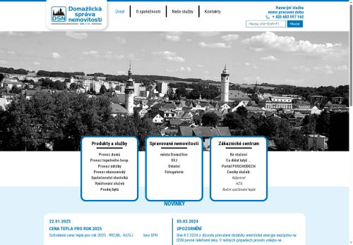 Domažlická správa nemovitostí spol. s r.o. nabízí práci na pozici Uklízeč/ka v obci Domažlice