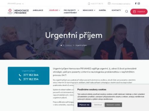 Urgentní příjem - Nemocnice PRIVAMED