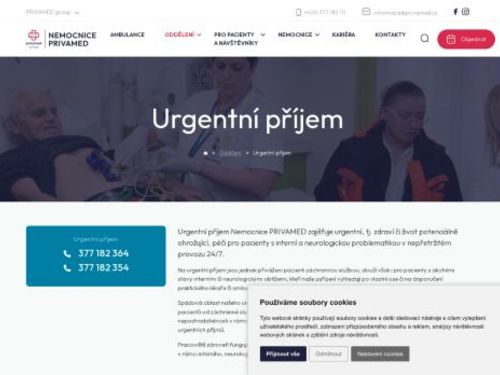 Urgentní příjem - Nemocnice PRIVAMED