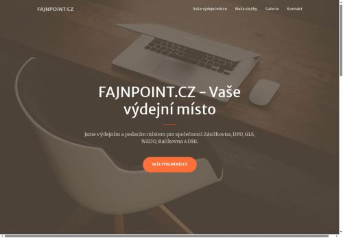 Webové stránky FAJN PRO s.r.o., Brno