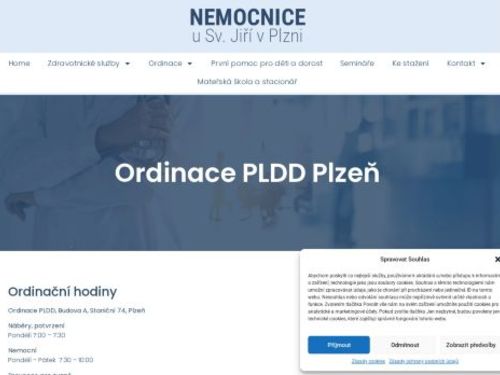 Praktický lékař pro děti a dorost - Nemocnice u Sv. Jiří Plzeň