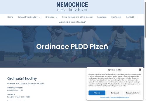 Zobrazit webové stránky Praktický lékař pro děti a dorost - Nemocnice u Sv. Jiří Plzeň