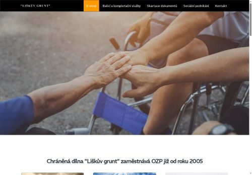 Webové stránky Lékárna u Lišků, s.r.o., Radostín nad Oslavou