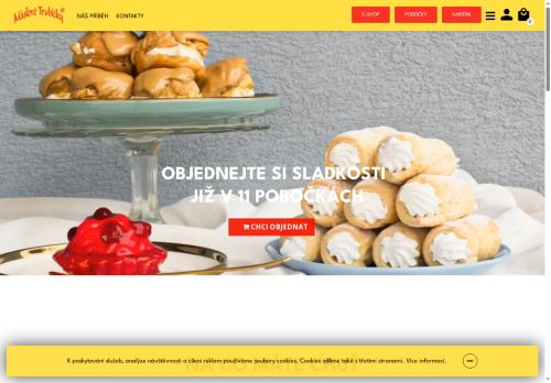 Máslové trubičky s.r.o. nabízí práci na pozici Cukrář/ka v obci Znojmo