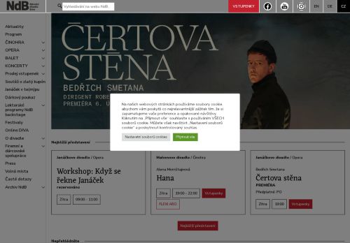 Národní divadlo Brno, příspěvková organizace nabízí práci na pozici Tanečníci baletu - m/ž v obci Brno