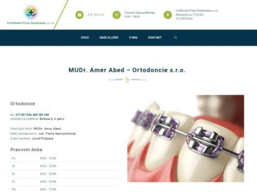 Ortodoncie - MUDr. Amer Abed