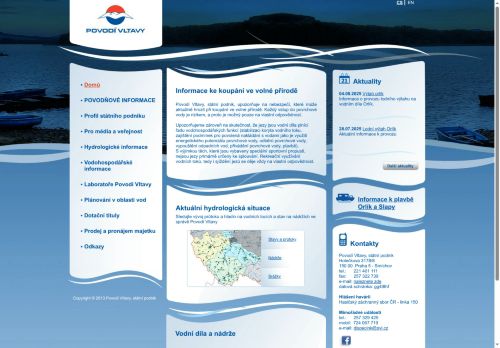 POVODÍ VLTAVY, státní podnik nabízí práci na pozici Říční dozorce v obci Plzeň