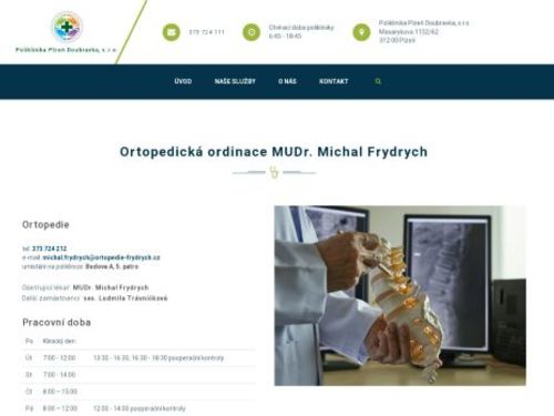 Ortopedie - MUDr. Tomáš Kunc