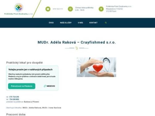 Praktický lékař pro dospělé - MUDr. Irena Kaslová