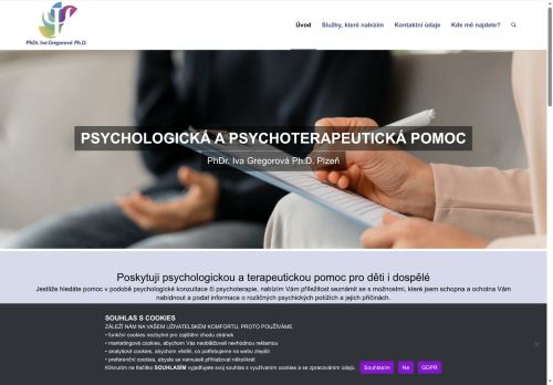 Zobrazit webové stránky Psychologická ambulance - PhDr. Iva Gregorová Ph.D.