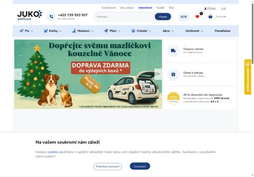 Zobrazit webové stránky JUKO petfood s.r.o.
