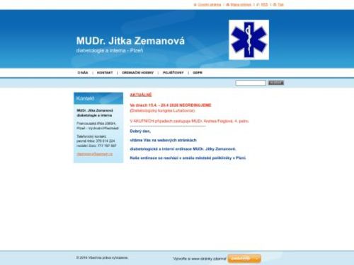 Diabetologická a interní ambulance  - MUDr. Jitka Zemanová, doc. MUDr. Silvie Lacigová Ph.D.