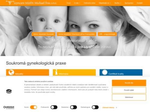 Gynekologická ambulance Gyncare MUDr. Michael Švec s.r.o. (ordinace Poliklinika Slovany) - MUDr. Dana Holečková, MUDr. Jitka Řežábková Chloubová