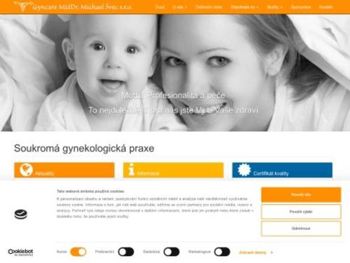 Gynekologická ambulance Gyncare MUDr. Michael Švec s.r.o. (ordinace Poliklinika Slovany) - MUDr. Dana Holečková, MUDr. Jitka Řežábková Chloubová