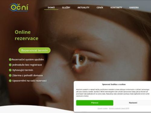 Oční ordinace Slovany s.r.o. - MUDr. Ladislava Boušíová