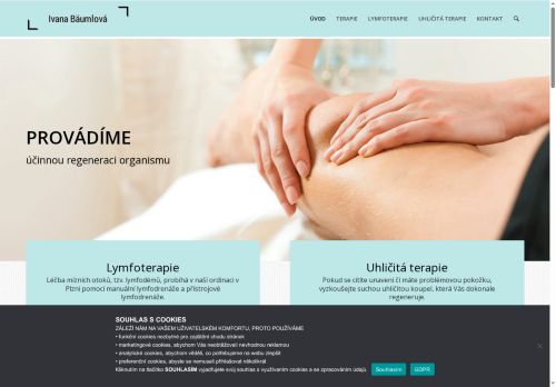 Zobrazit webové stránky Lymfoterapie a rekondice - Ivana Bäumlová