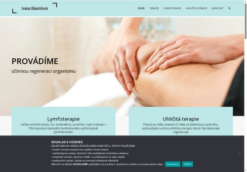 Zobrazit webové stránky Lymfoterapie a rekondice - Ivana Bäumlová
