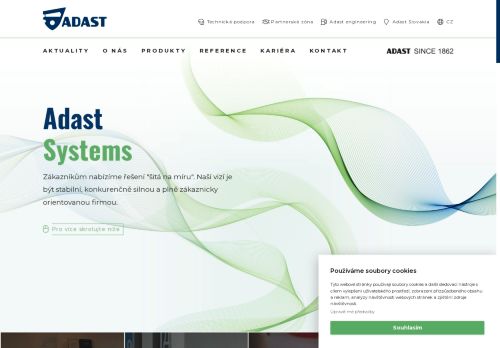 Adast Systems, a.s. nabízí práci na pozici pracovník údržby (m/ž) v obci Adamov