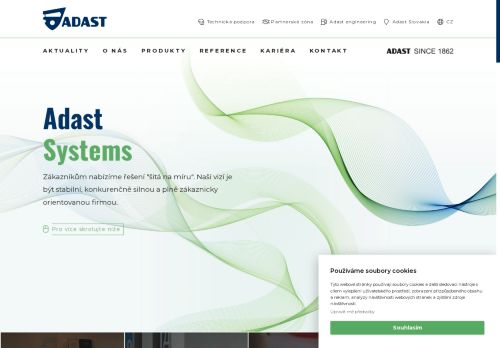 Adast Systems, a.s. nabízí práci na pozici montážní technik (m/ž) v obci Adamov