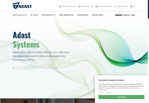 Adast Systems, a.s. nabízí práci na pozici zkušební technik (m/ž) v obci Adamov