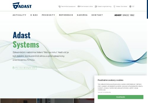 Adast Systems, a.s. nabízí práci na pozici zkušební technik (m/ž) v obci Adamov