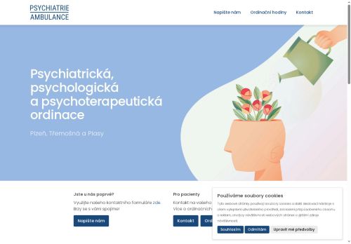 Zobrazit webové stránky Psychologická ambulance - Mgr. Anna Laurynová