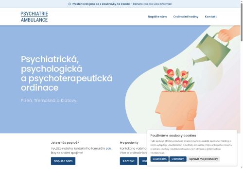 Zobrazit webové stránky Psychologická ambulance - Mgr. Anna Laurynová