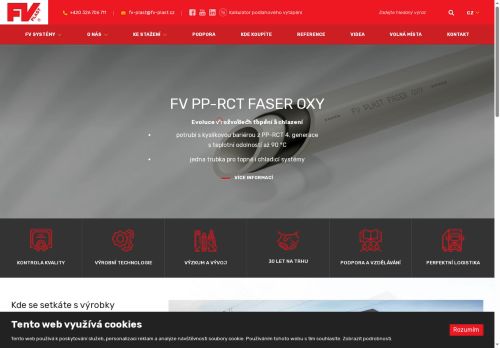FV - Plast, a.s. nabízí práci na pozici Provozní elektrikář/ka v obci Bohdalice-Pavlovice