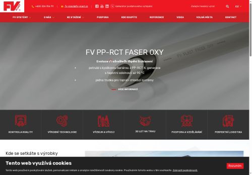 FV - Plast, a.s. nabízí práci na pozici Provozní elektrikář/ka v obci Bohdalice-Pavlovice