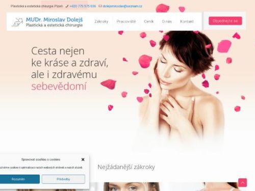 Ordinace plastické a estetické chirurgie - MUDr. Miroslav Dolejš, MBA