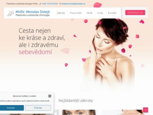 Ordinace plastické a estetické chirurgie - MUDr. Miroslav Dolejš, MBA