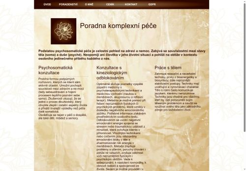 Zobrazit webové stránky Poradna komplexní péče - MUDr. Lucie Joklová